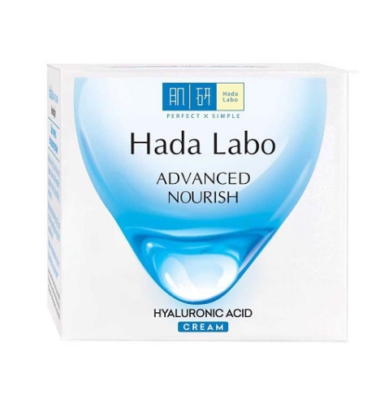 Kem dưỡng ẩm Hada Labo chứa Hyaluronic Acid giúp cấp ẩm sâu, giữ nước hiệu quả, làm mềm và cải thiện độ đàn hồi da